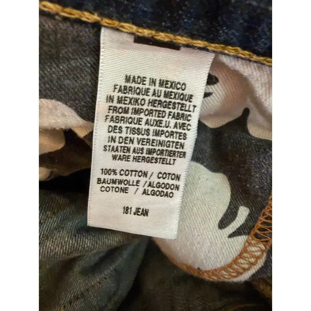 Lucky Brand 181 Relaxed Fit Straight, Ol Chevy Nova Wash, 100% Cotton, Men 32x30